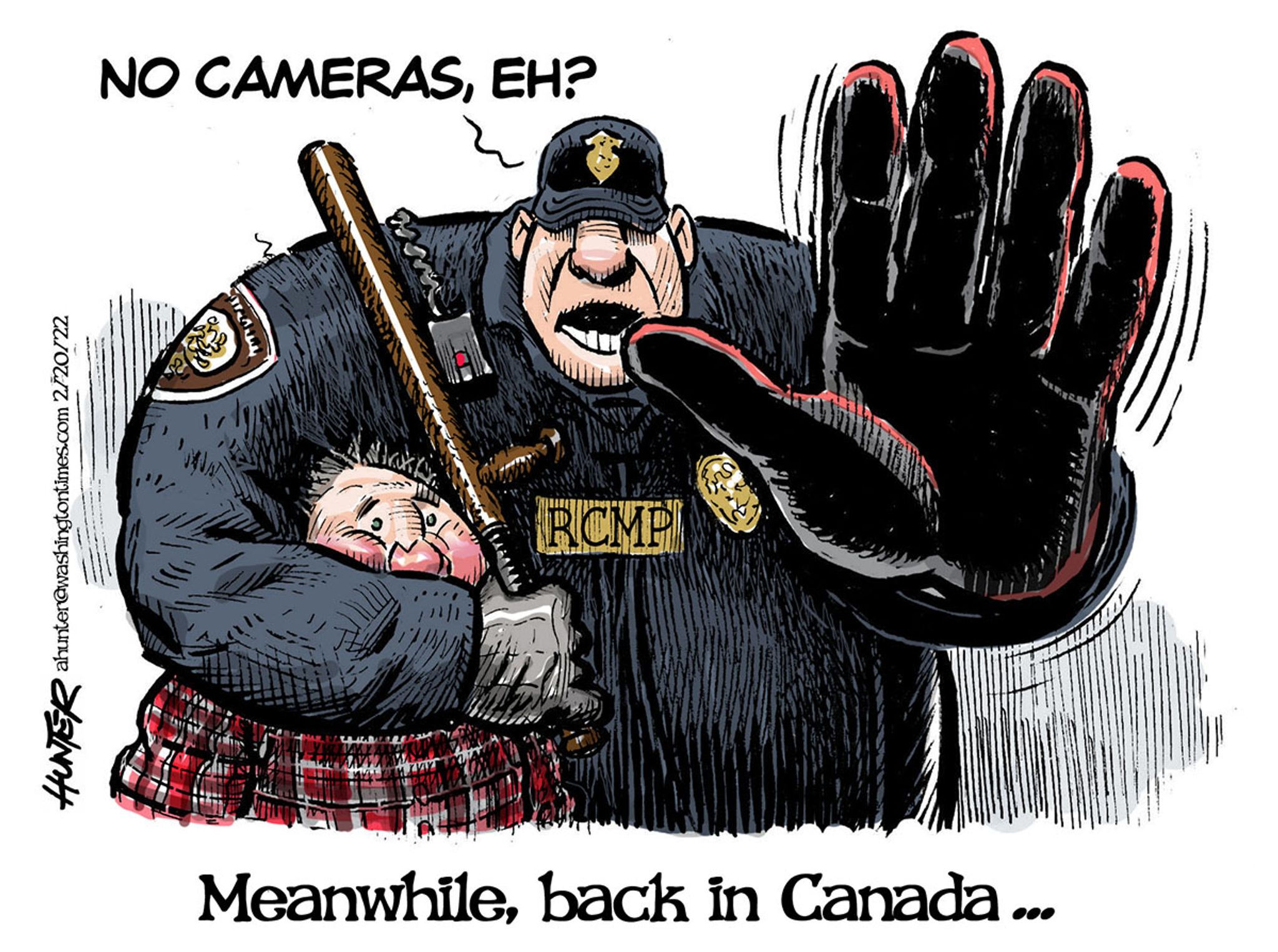 Political Cartoons - Around the World - Meanwhile, back in Canada ... -  Washington Times