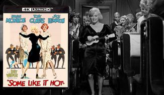 Marilyn Monroe sings &quot;Running Wild&quot; in &quot;Some Like It Hot,&quot; available in the 4K Ultra HD format from Kino Lorber.
