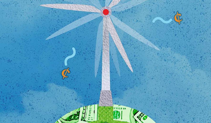 High Cost of Renewable Energy and the Green New Deal Delusion Illustration by Greg Groesch/The Washington Times