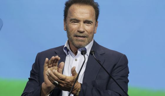 Arnold Schwarzenegger told Russians in a video posted on social media they’re being lied to about the war in Ukraine and accused President Vladimir Putin of sacrificing Russian soldiers’ lives for his own ambitions. Schwarzenegger (AP Photo/Lisa Leutner, File)