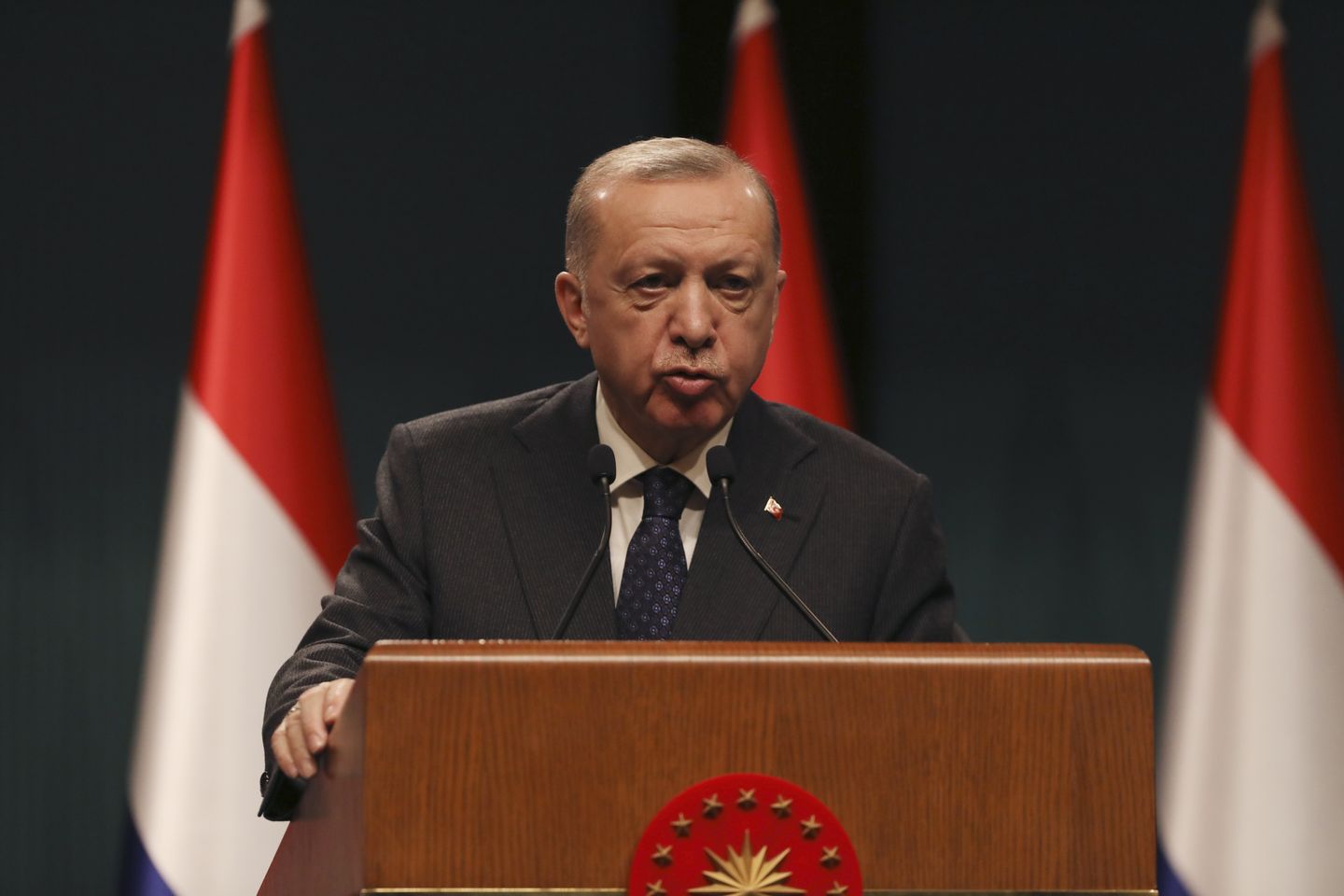 Turkish President Recep Tayyip Erdogan pours cold water on NATO hopes for Finland, Sweden