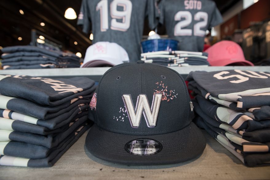 Washington Nationals Cherry Blossom City Connect Retail Launch