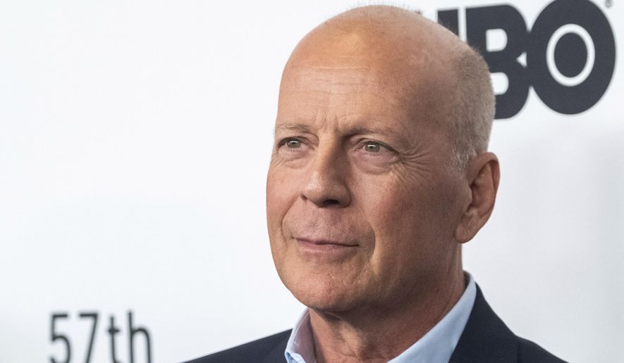 Bruce Willis attends a movie premiere in New York on Friday, Oct. 11, 2019.  (Photo by Charles Sykes/Invision/AP, File)