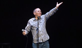 Comedian Gilbert Gottfried performs at a David Lynch Foundation Benefit for Veterans with PTSD in New York on April 30, 2016. (Photo by Scott Roth/Invision/AP, File)