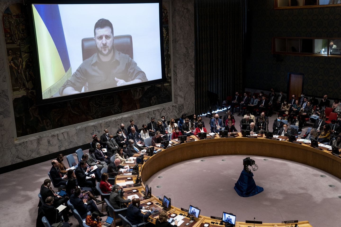 Zelenskyy, BM Rusya'ya veto yetkisini kötüye kullandığını söyledi