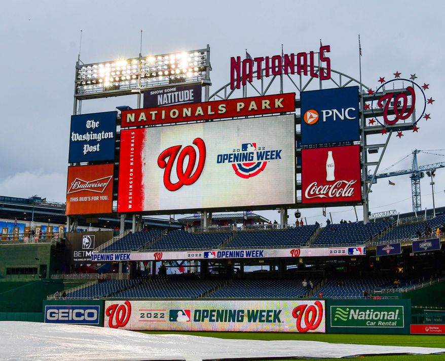 Washington Nationals vs. New York Mets from Nationals Park, Washington, D.C., April 7, 2022 (Photography: All-Pro Reels / Joe Glorioso)