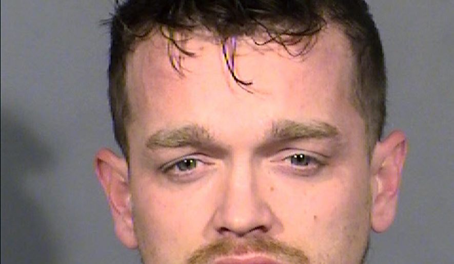 FILE - This booking photo provided by Clark County Detention Center shows Brandon Lee Toseland, of Las Vegas, following his arrest on murder and kidnapping charges, Feb. 22, 2022. A prosecutor said Friday, April 8, 2022, the death penalty will be considered in the case of Toseland, who is accused of kidnapping and killing a 4-year-old boy and hiding the body in a freezer while keeping the boy's mother captive. (Las Vegas Metropolitan Police Department via AP, File)