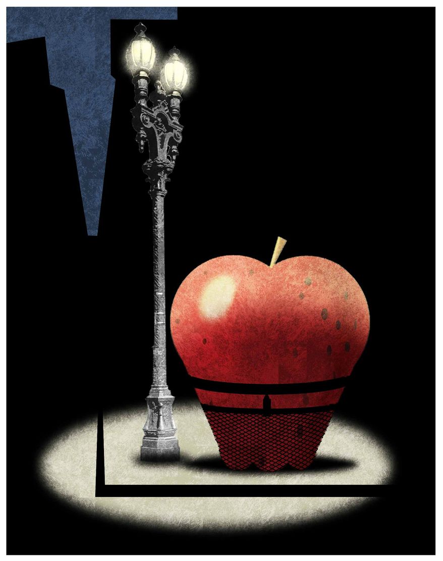 Illustration on public schools&#39; agenda by Alexander Hunter/The Washington Times