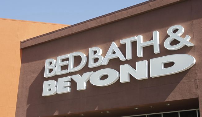 In this May 9, 2012, file photo, a Bed Bath &amp;amp; Beyond sign is shown in Mountain View, Calif. AP Photo/Paul Sakuma, File)