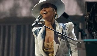 FILE - Alicia Keys performs at the Billboard Music Awards in Los Angeles on May 20, 2021. Keys&#39; “Songs In A Minor,&amp;quot; released in 2001, is among the 25 songs, albums, historical recordings being inducted into the National Recording Registry.  (AP Photo/Chris Pizzello, File)