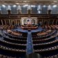 The chamber of the House of Representatives is seen at the Capitol in Washington, Feb. 28, 2022.  (AP Photo/J. Scott Applewhite, File)  **FILE**
