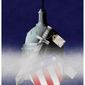 Illustration on the lack of clarity in the 2023 defense budget by Alexandr Hunter/The Washington Times