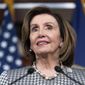 Speaker of the House Nancy Pelosi of Calif., speaks during a news conference, Friday, April 29, 2022, on Capitol Hill in Washington. (AP Photo/Jacquelyn Martin) ** FILE **
