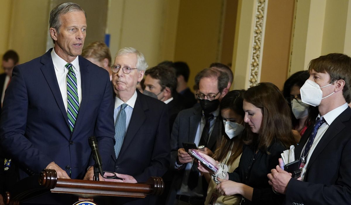 NextImg:Sen. John Thune picks up two endorsements to replace McConnell as GOP leader