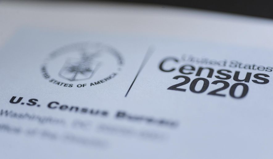 Residents have begun receiving the U.S. Census Bureau&#x27;s request for information receiving letters with a census identification number to answer questions about their households online. U.S. Bureau officials said Friday, May 6, 2022, they are ready to start examining changes that would combine race and ethnic questions and add a Middle Eastern and North African category on the 2030 census questionnaire, but they&#x27;re waiting on another federal office to start the conversation. (John Roark/The Idaho Post-Register via AP) **FILE**