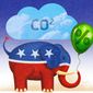 GOP Carbon Energy Tax Illustration by Greg Groesch/The Washington Times