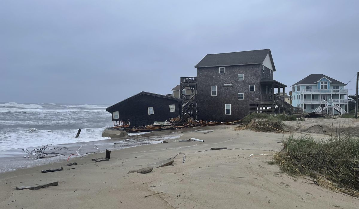 NextImg:House collapses on North Carolina’s Outer Banks, sixth in four years