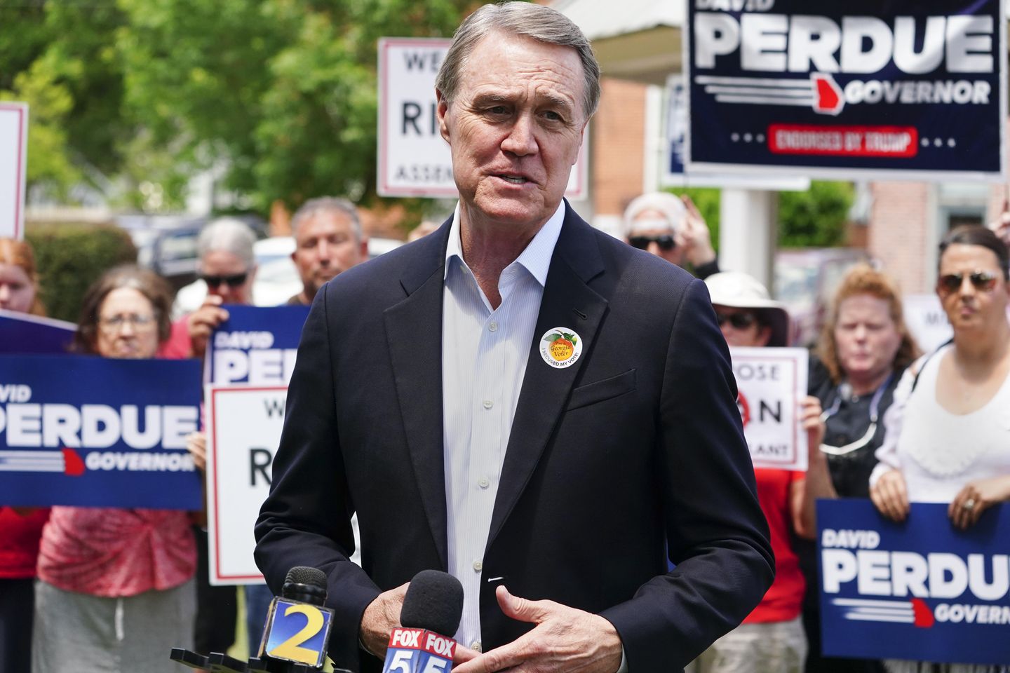 Ketua RNC Ronna McDaniel: David Perdue membuat pilihannya sendiri untuk mengikuti pemilihan gubernur Georgia