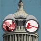 Illustration on the January 6 select committee and abortion protests by Linas Garsys/The Washington Times