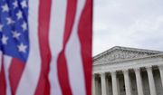 The U.S. Supreme Court, Monday, May 16, 2022, in Washington. A draft opinion suggests the U.S. Supreme Court could be poised to overturn the landmark 1973 Roe v. Wade case that legalized abortion nationwide, according to a Politico report released.  (AP Photo/Mariam Zuhaib)