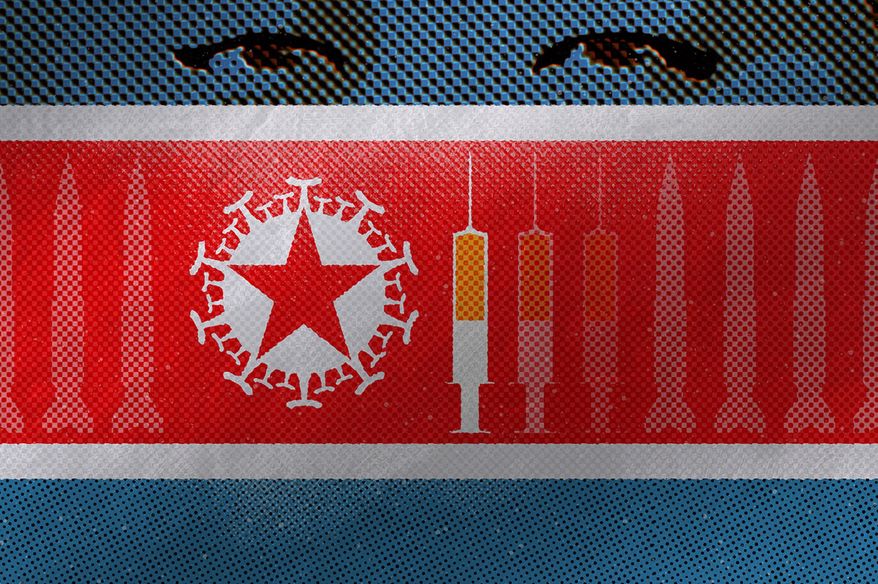 COVID-19 Options for North Korea Illustration by Greg Groesch/The Washington Times