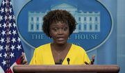 White House press secretary Karine Jean-Pierre speaks during the daily briefing at the White House in Washington, Wednesday, May 18, 2022. (AP Photo/Susan Walsh)