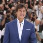 Tom Cruise poses for photographers at the photo call for the film &#39;Top Gun: Maverick&#39; at the 75th international film festival, Cannes, southern France, Wednesday, May 18, 2022. (Photo by Vianney Le Caer/Invision/AP)