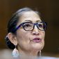 Interior Secretary Deb Haaland, speaks during a Senate Energy and Natural Resources Committee hearing on the budget request for fiscal year 2023 for the Department of the Interior, Thursday, May 19, 2022, on Capitol Hill in Washington. (AP Photo/Mariam Zuhaib).
