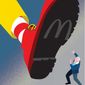 McDonald&#39;s in Russia and Putin illustration by Linas Garsys / The Washington Times
