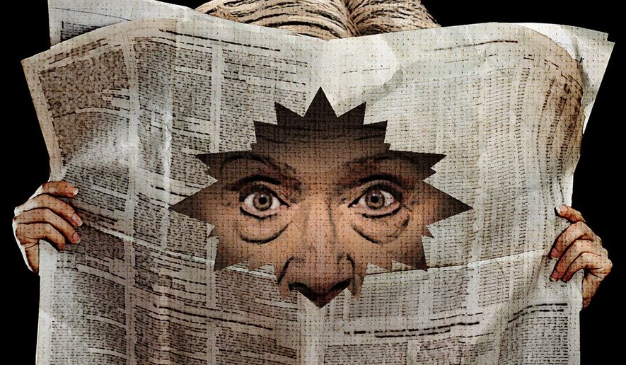 The Missing Hillary Clinton Story Illustration by Greg Groesch/The Washington Times