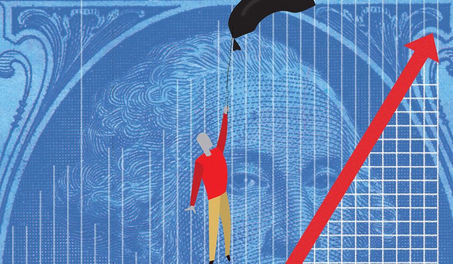 High inflation illustration by Linas Garsys / The Washington Times