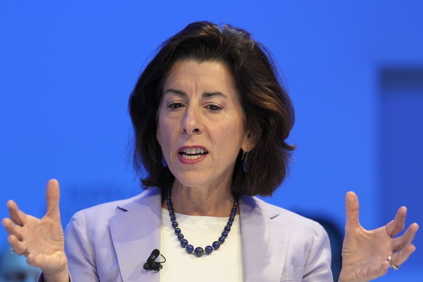 Commerce Secretary Gina Raimondo warns of talking ourselves into a recession