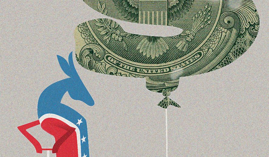 Democrats: The Party of Tax Increases Illustration by Linas Garsys/The Washington Times