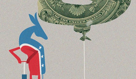 Democrats: The Party of Tax Increases Illustration by Linas Garsys/The Washington Times