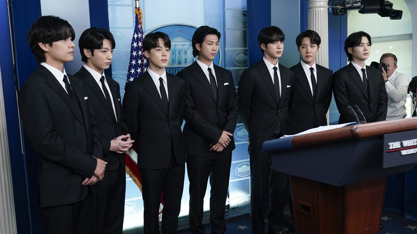 Biden hosts K-pop superstars BTS for Oval Office discussion on anti-Asian hate