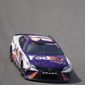 Denny Hamlin (11) drives during a NASCAR Cup Series auto race at World Wide Technology Raceway, Sunday, June 5, 2022, in Madison, Ill. (AP Photo/Jeff Roberson) **FILE**