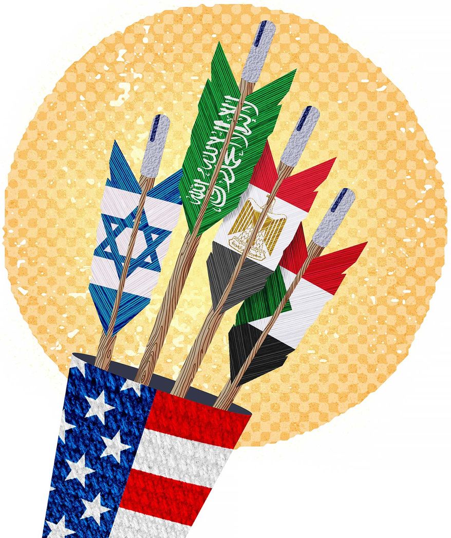 America&#x27;s Mideast Allies Illustration by Greg Groesch/The Washington Times