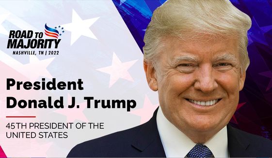 Former President Donald Trump is the keynote speaker for the seventh time at the upcoming Road to Majority Conference, a significant annual event organized by the Faith &amp; Freedom Coalition, set for June 16-18. (Image courtesy of the Faith &amp; Freedom Coalition).