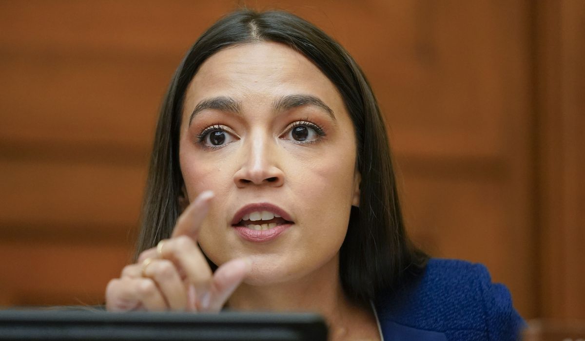 NextImg:AOC snaps at left-wing protesters who confronted her: ‘It’s f——- up’