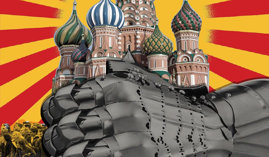 Russia&#x27;s War with Ukraine Illustration by Linas Garsys/The Washington Times