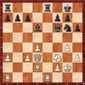 Anand-Mamedyarov after 21...Ne7-g6.