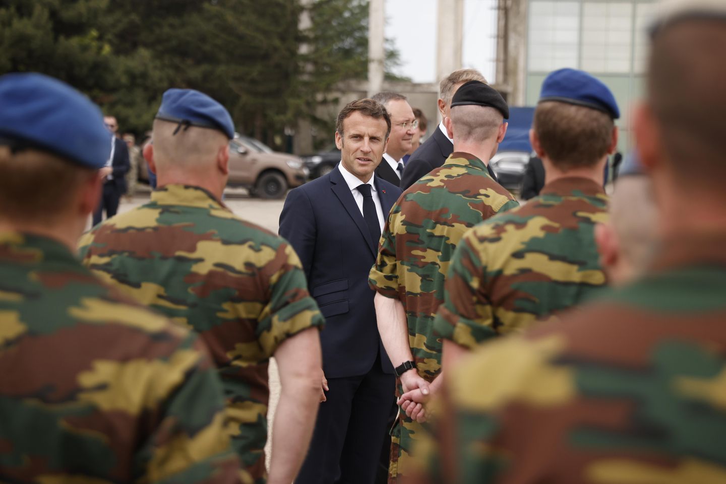 Macron, Ukrayna ziyaretinin 'destek mesajı' taşıdığını ima etti