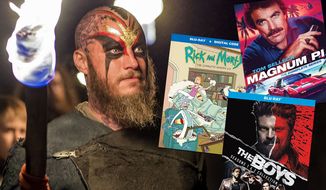 Ragnar Lothbrok in &quot;Vikings: The Complete Series&quot; illuminates some of the best Father&#x27;s Day TV Blu-ray gift ideas for 2022 including &quot;Rick and Morty: The Complete Seasons 1 to 5,&quot; &quot;The Boys: Seasons 1 and 2 Collection&quot; and &quot;Magnum P.I.: The Complete Series.&quot;&quot;