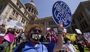 Abortion rights demonstrators attend a rally at the Texas Capitol, Saturday, May 14, 2022, in Austin, Texas. Progressive prosecutors around the U.S. are declaring they won&#39;t enforce some of the most restrictive and punitive anti-abortion laws that GOP-led states have waited years to implement. The promises come as the Supreme Court appears on track to overturn the constitutional right to abortion. (AP Photo/Eric Gay) **FILE**