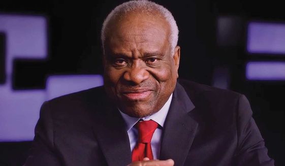 The book “Created Equal: Clarence Thomas in His Own Words” by Michael Pack and Mark Paoletta is based on documents and interviews. The author-editor team also produced a well-received, two-hour documentary film of the same name, but over 90% of the material in the new book did not appear in the film. (Photo by Regnery Publishing)