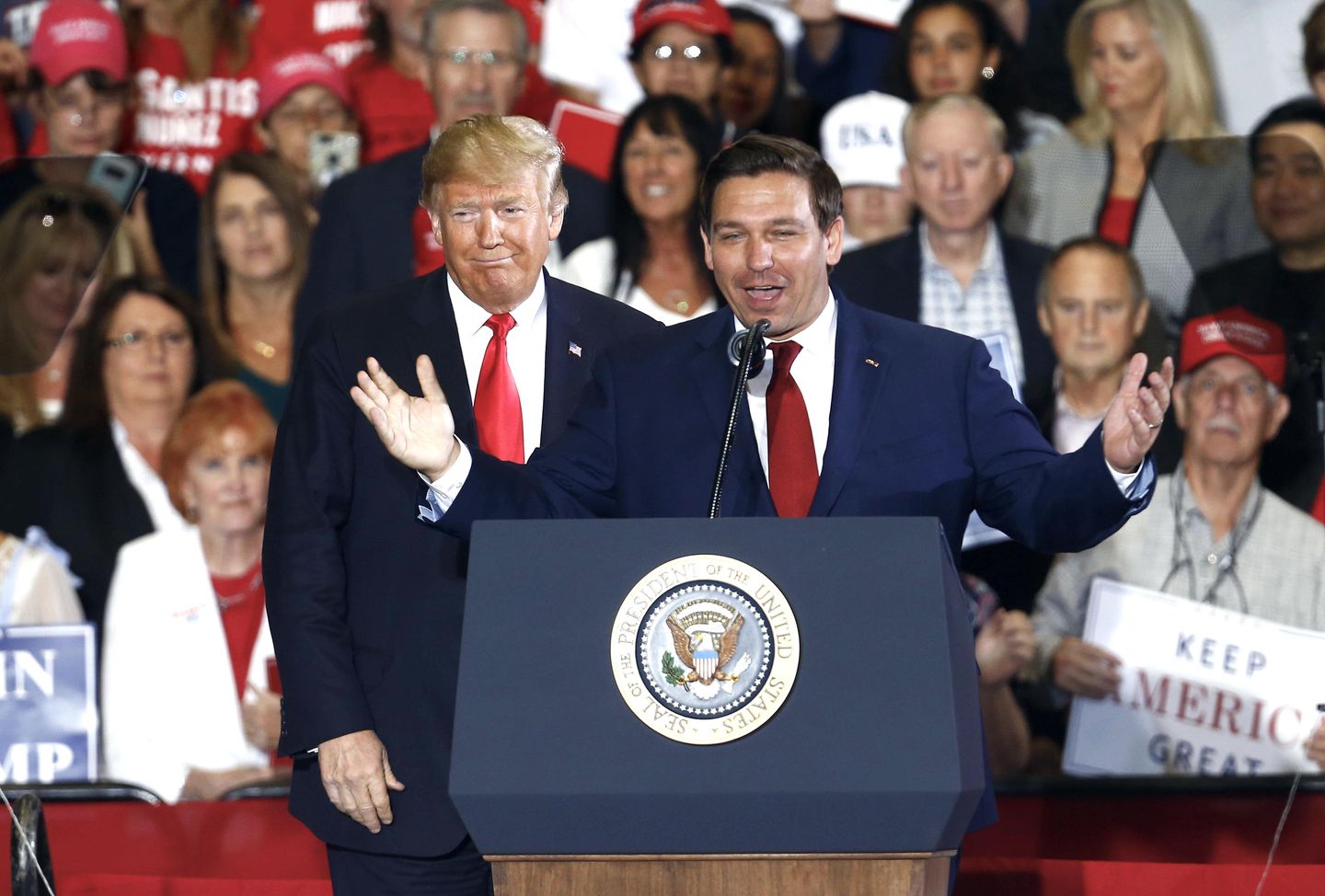DeSantis trounces Trump in pro-life straw poll for 2024 presidential race