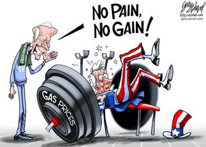 No pain, no gain!