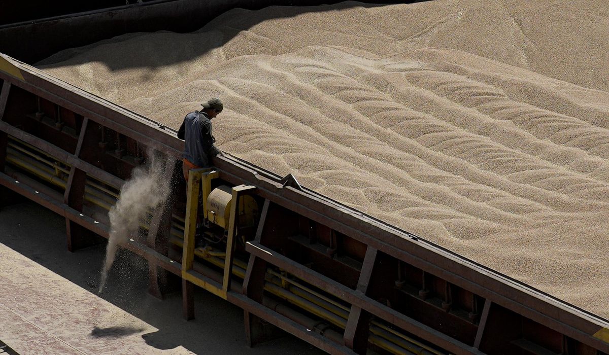 The Romanian Black Sea port of Constanta is struggling to cope with the flow of grain from Ukraine