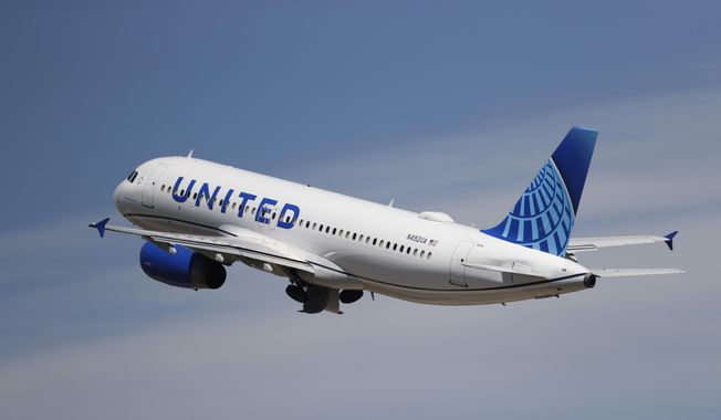 A United Airlines jetliner lifts off from a runway at Denver International Airport on June 10, 2020, in Denver. (AP Photo/David Zalubowski, File)