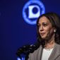 Vice President Kamala Harris speaks at the National Association of Latino Elected and Appointed Officials 39th Annual Conference at Swissôtel Chicago in downtown Chicago, Friday, June 24, 2022. (Ashlee Rezin/Sun-Times/Chicago Sun-Times via AP)